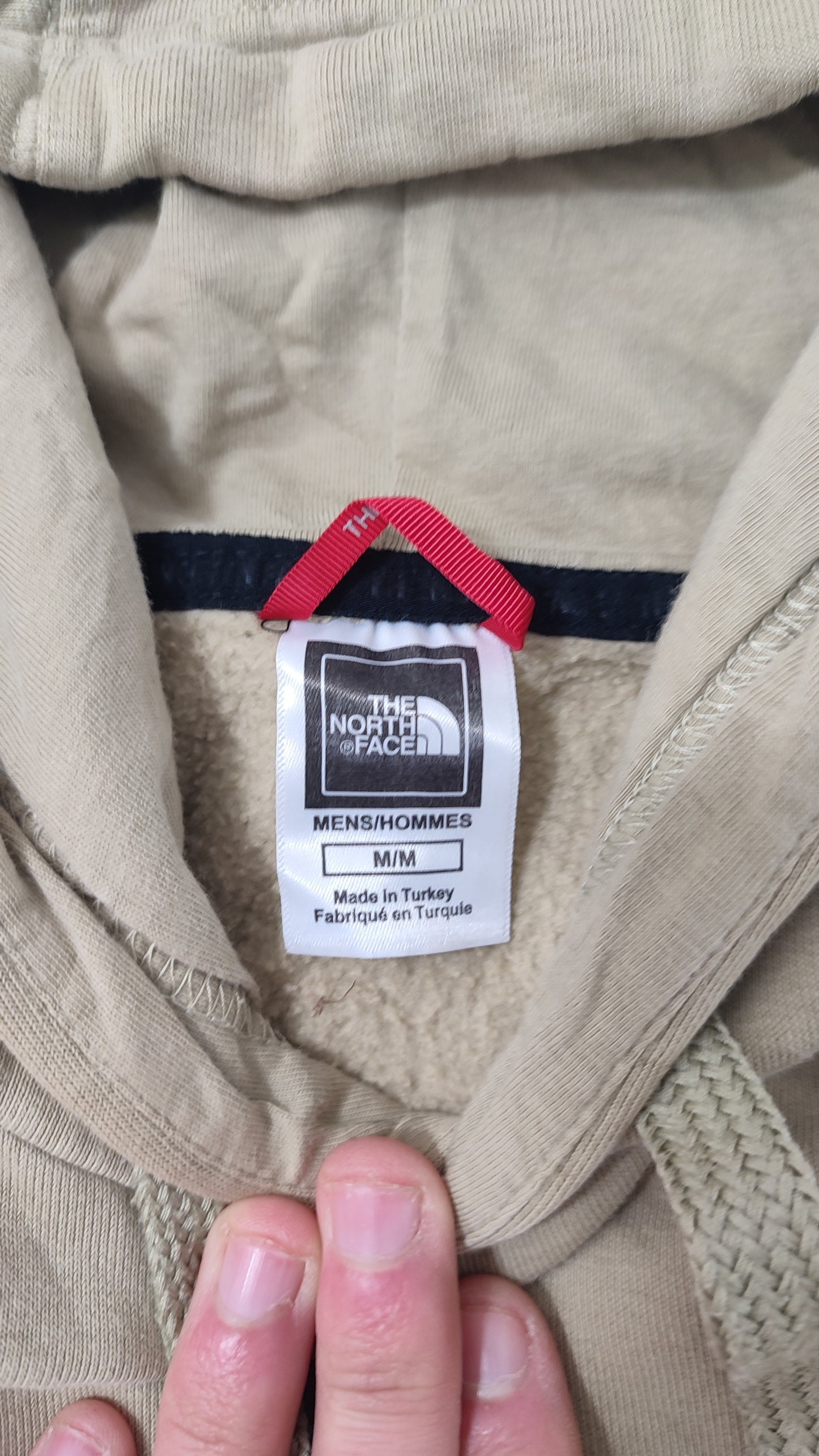 Vêtement Homme Pull Sweat à capuche The North Face TNF beige crème taille M #RETROSTREET