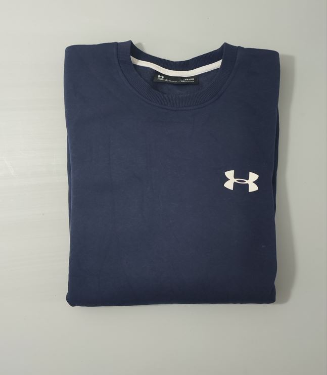 Vêtement Homme Pull Under Armour bleu foncé coupe ajustée taille XL #RETROSTREET