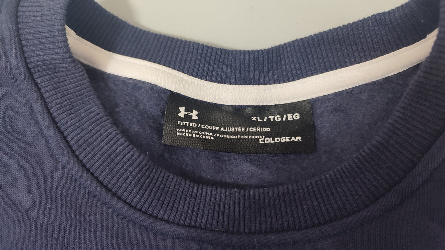 Vêtement Homme Pull Under Armour bleu foncé coupe ajustée taille XL #RETROSTREET