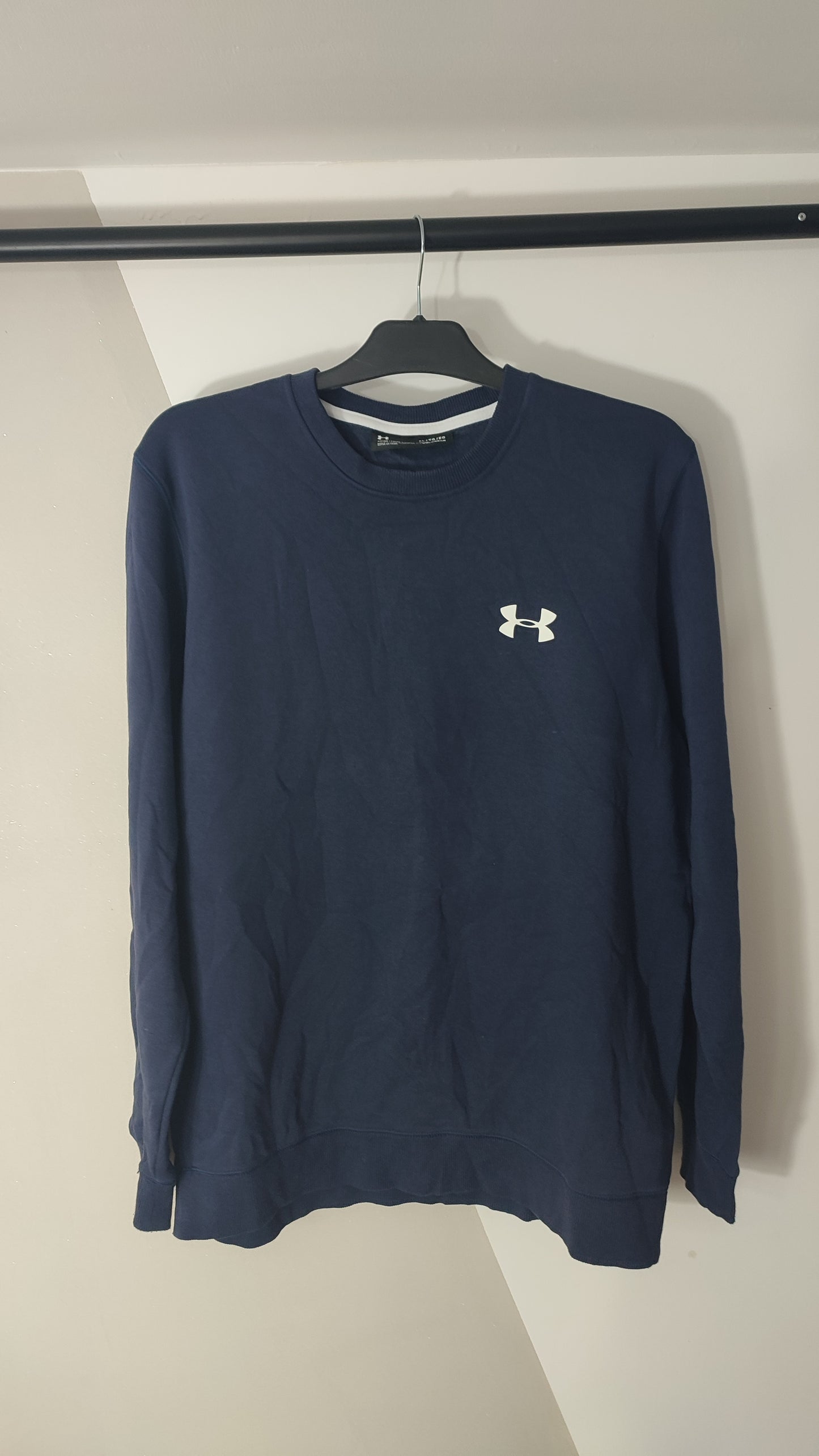 Vêtement Homme Pull Under Armour bleu foncé coupe ajustée taille XL #RETROSTREET