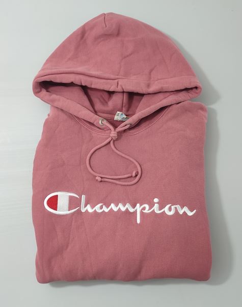 Vêtement Homme Pull sweat à capuche Champion rose taille L #RETROSTREET