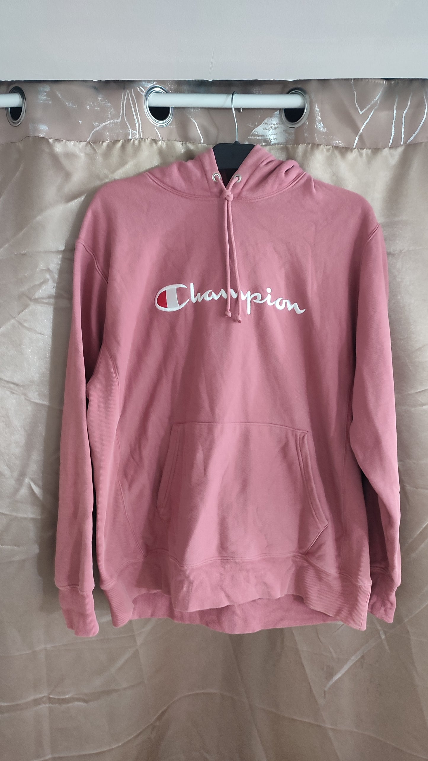 Vêtement Homme Pull sweat à capuche Champion rose taille L #RETROSTREET