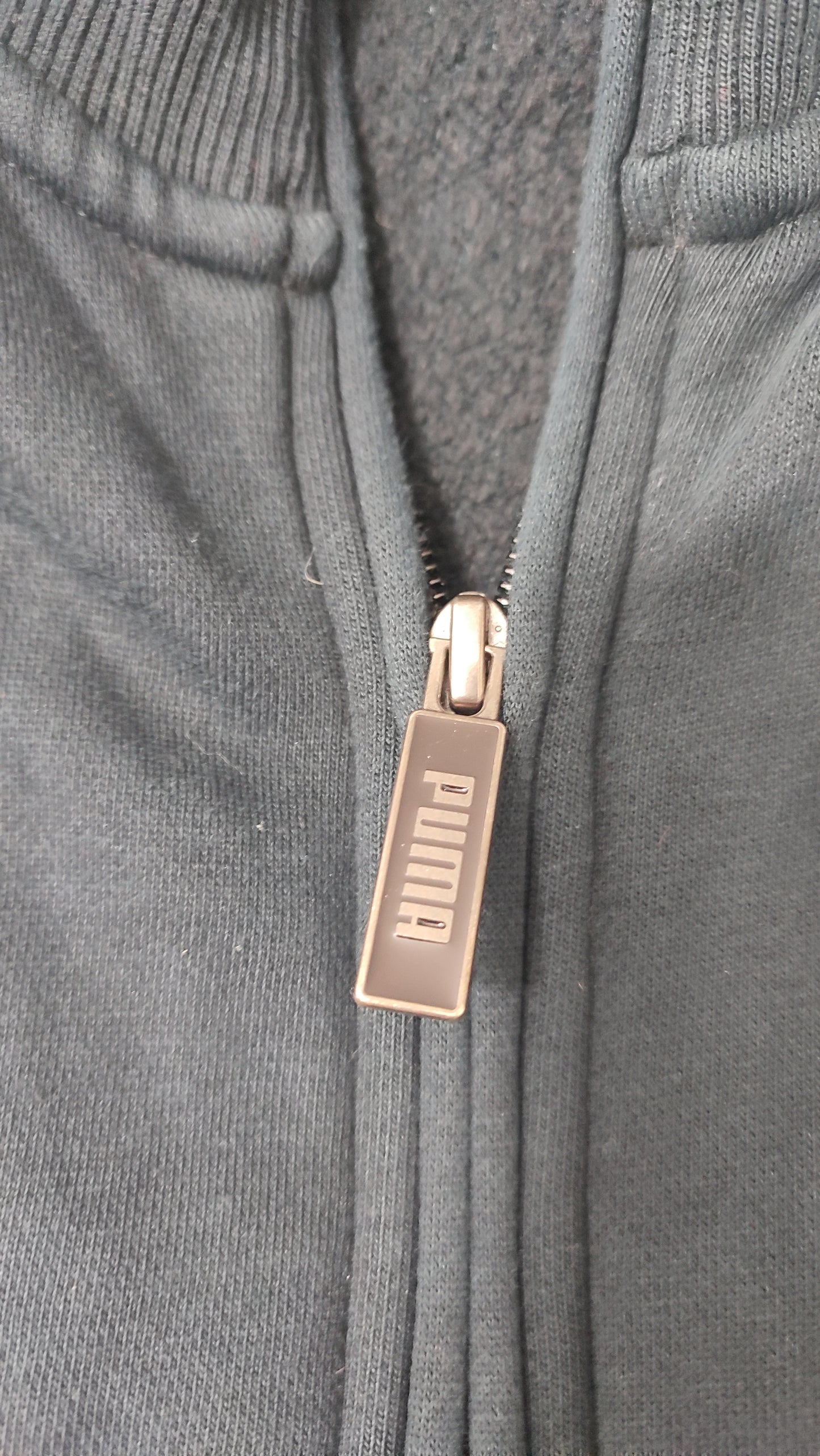 Vêtement Homme Veste zippé noir Puma Virqin active taille L #RETROSTREET