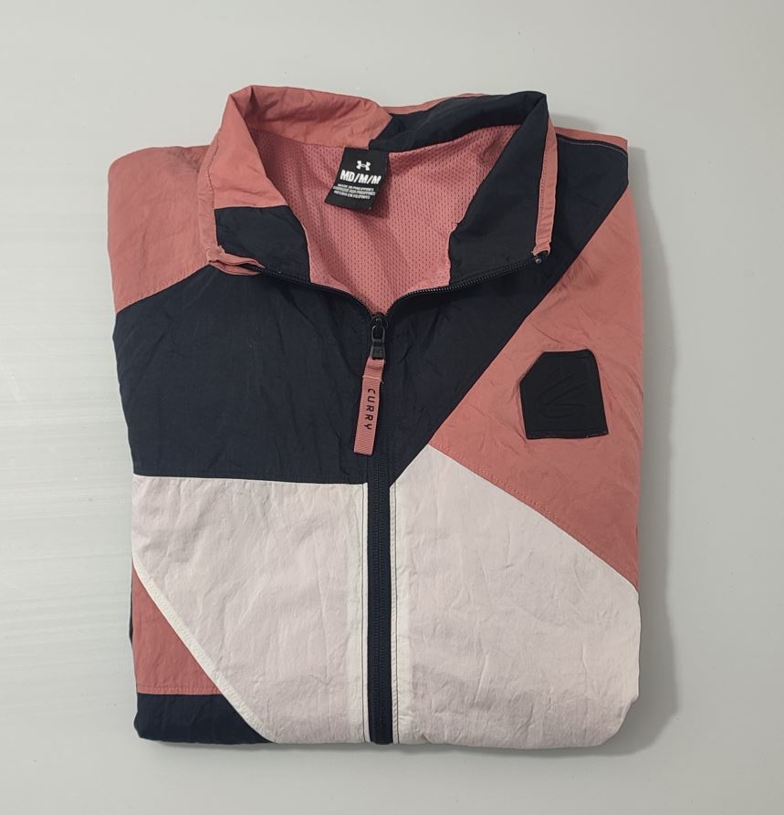 Vêtement Homme Veste zippé orange et noir Under Armour taille M #RETROSTREET