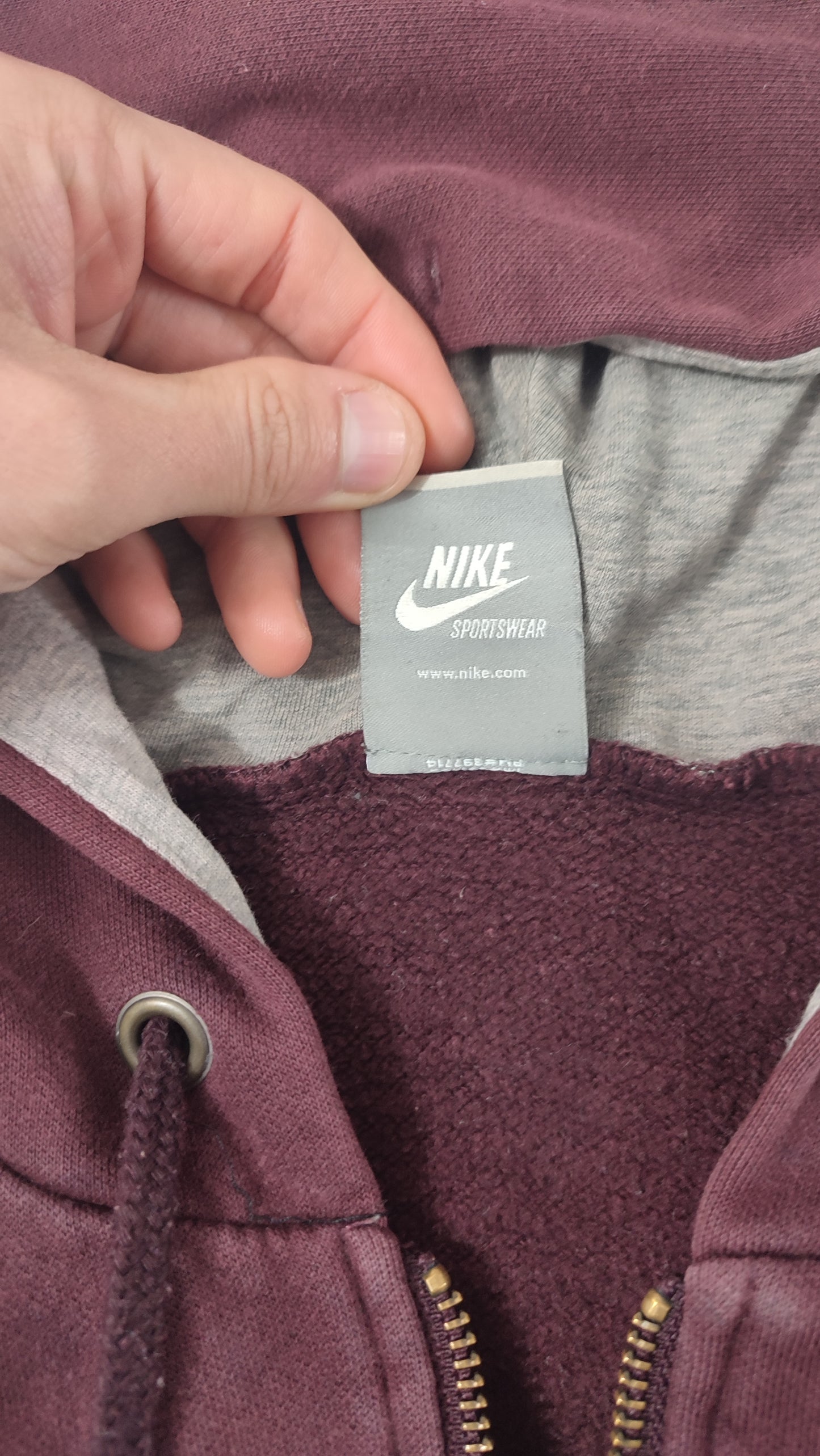 Vêtement Homme Veste zippé Nike Sportswear Oregon cascade tour violet taille M #RETROSTREET