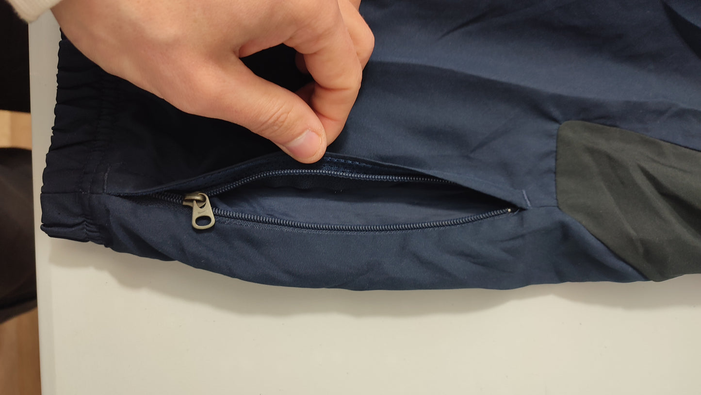 Vêtement Homme Veste zippé Nike noir et bleu taille M #RETROSTREET