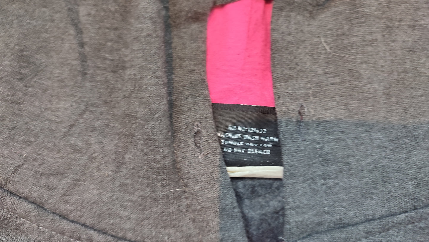 Vêtement Femme Sweatshirts Sweats veste zippé gris rose DC taille XXL #Retrostreet