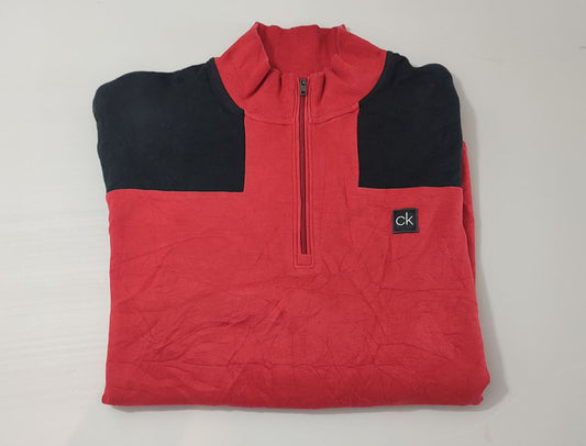 Vêtement Homme Pull Sweat Calvin Klein rouge et noir taille L #Retrostreet