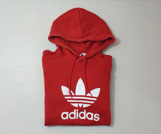 Vêtement Homme Pull à capuche sweats sweatshirts rouge Adidas taille S #Retrostreet