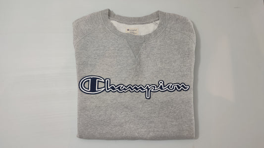 Vêtement Homme Pull sweat gris Champion taille M #Retrostreet