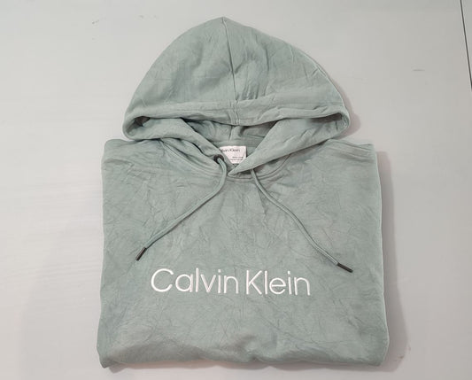 Vêtement Homme Sweat pull à capuche Calvin Klein vert clair taille L #Retrostreet