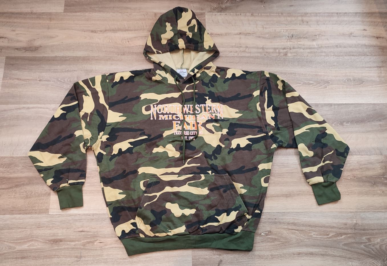 Vêtement Homme Sweatshirts Sweats Pull à capuche camouflage militaire Rothco taille XL #Retrostreet