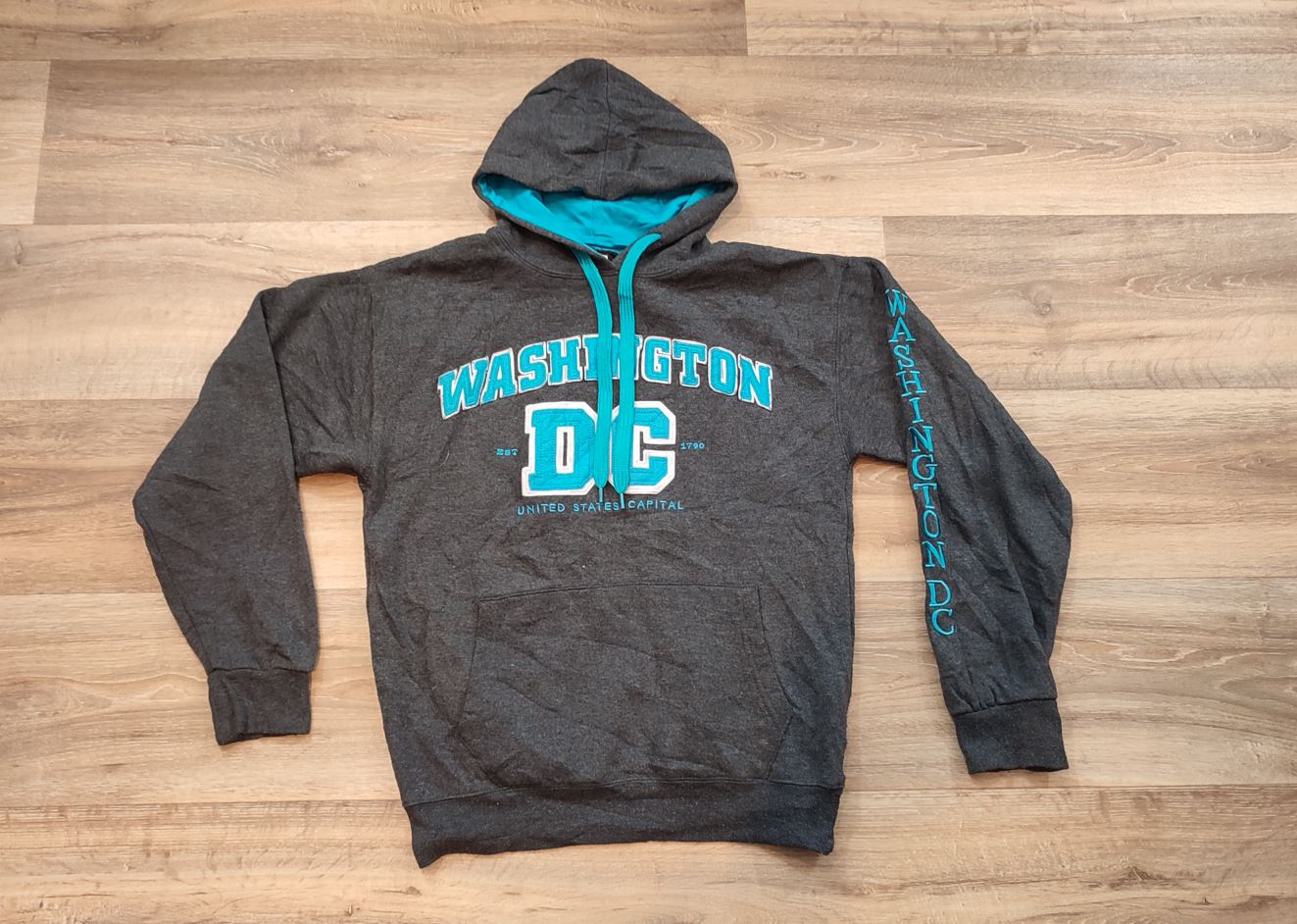 Vêtement Homme Sweatshirts Sweats Pull à capuche gris DC taille M #Retrostreet
