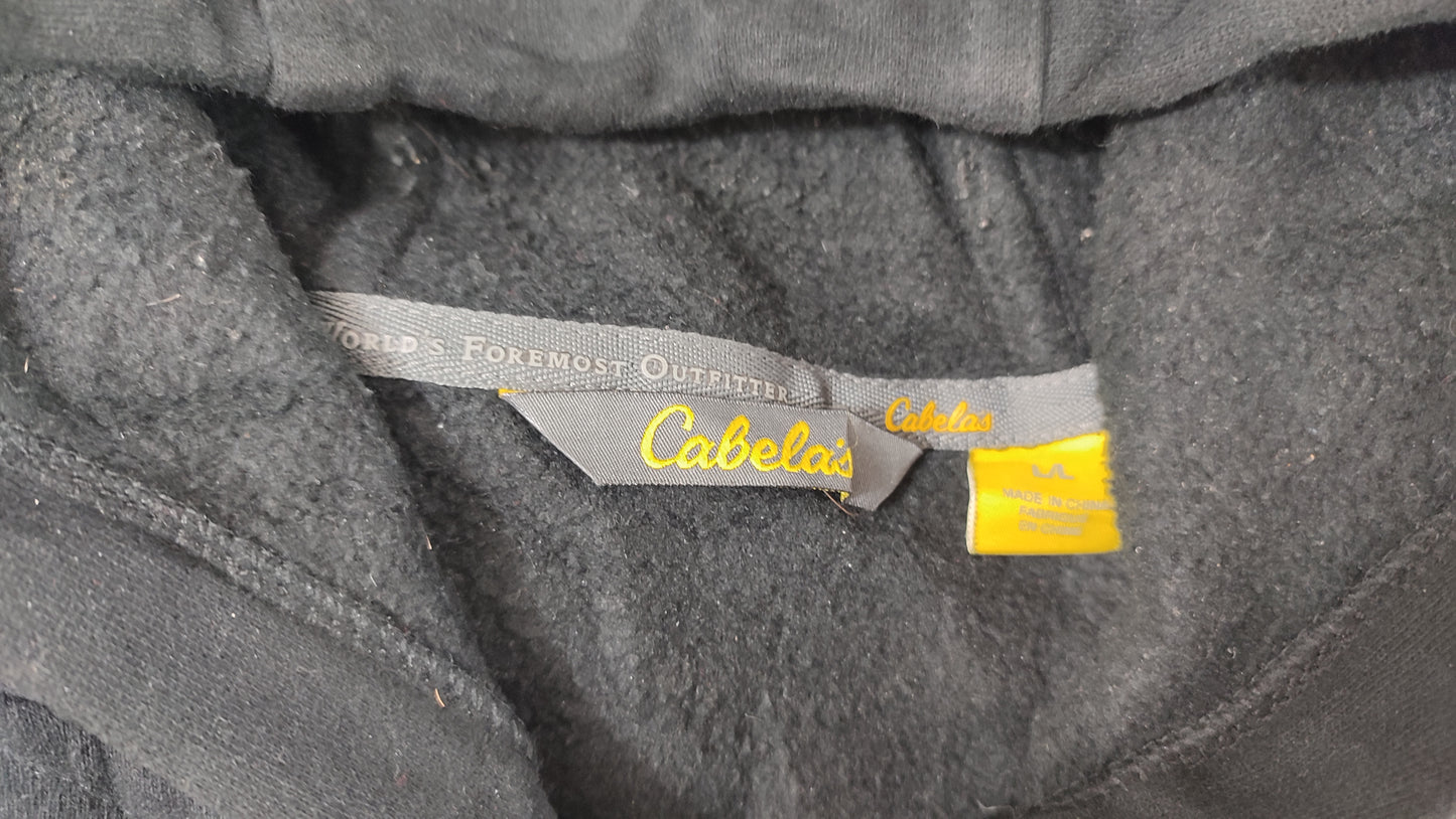 Vêtement Homme Sweatshirts Sweats Pull à capuche noir Cabela's taille L #Retrostreet