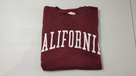 Vêtement Homme Sweatshirts Sweats Pull bordeaux Reflex taille L #Retrostreet