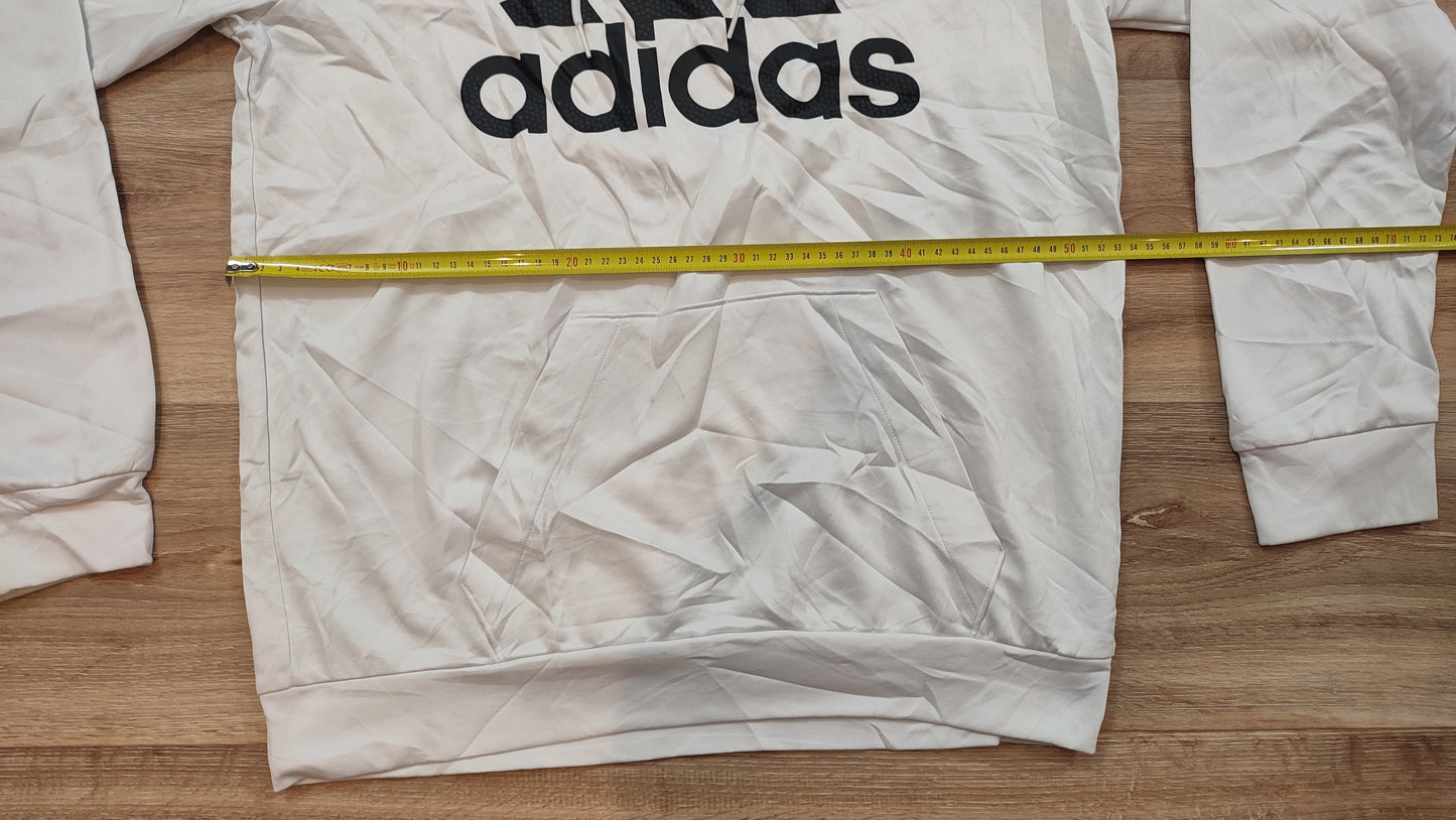 Vêtement Homme Sweatshirts Sweats pull à capuche blanc Adidas Training taille M #Retrostreet