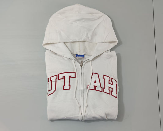Vêtement Homme Sweatshirts Sweats pull à capuche blanc Champion taille M #Retrostreet