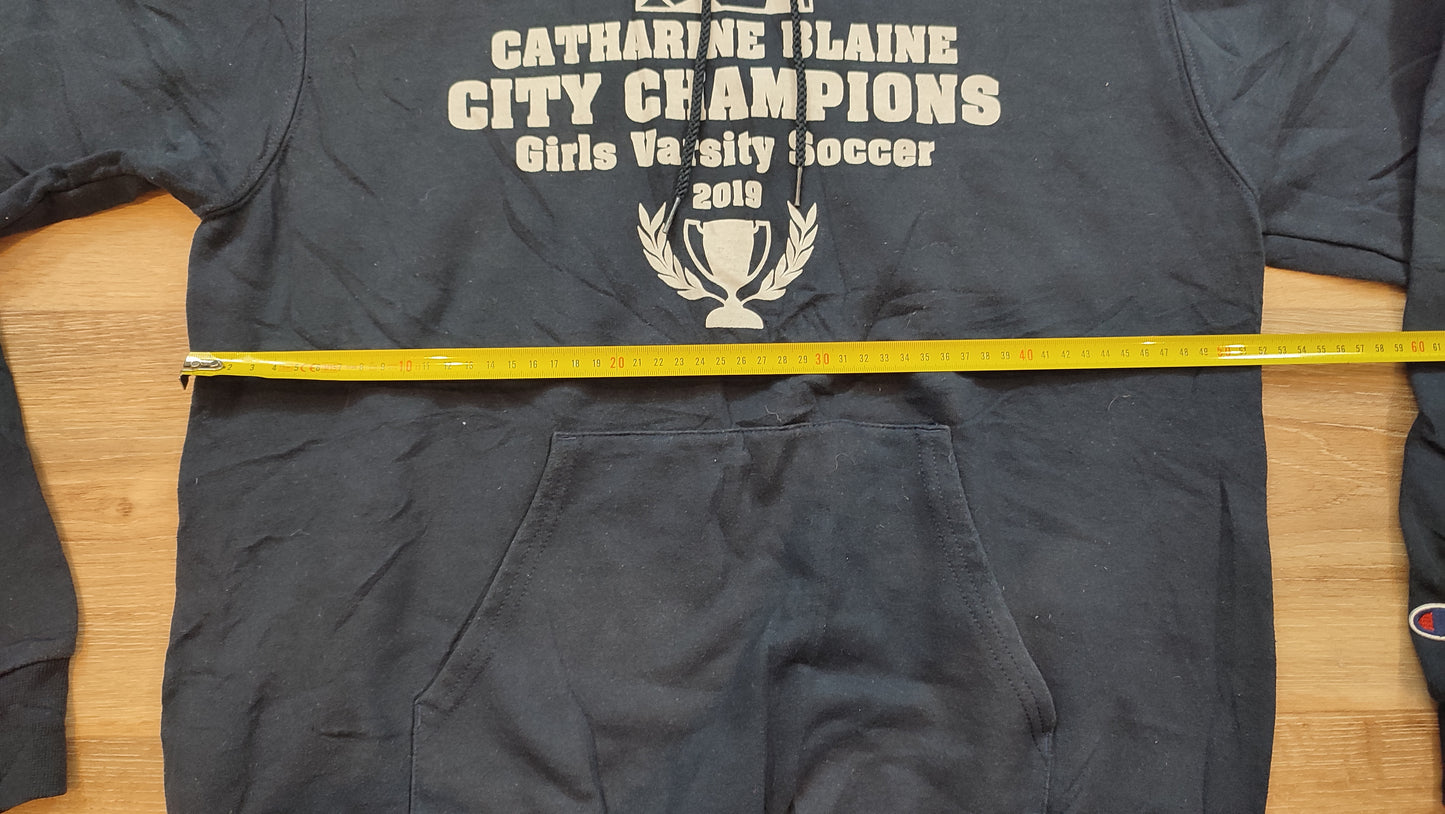 Vêtement Homme Sweatshirts Sweats pull à capuche bleu marine Champion Authentic taille M #Retrostreet
