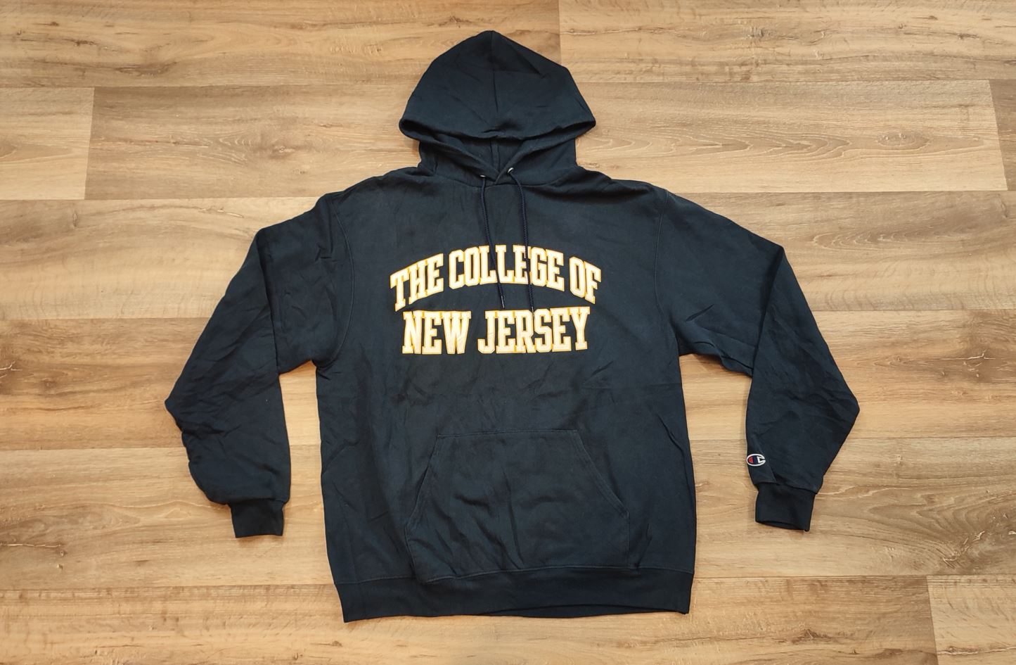 Vêtement Homme Sweatshirts Sweats pull à capuche bleu marine Champion eco fleece taille L #Retrostreet