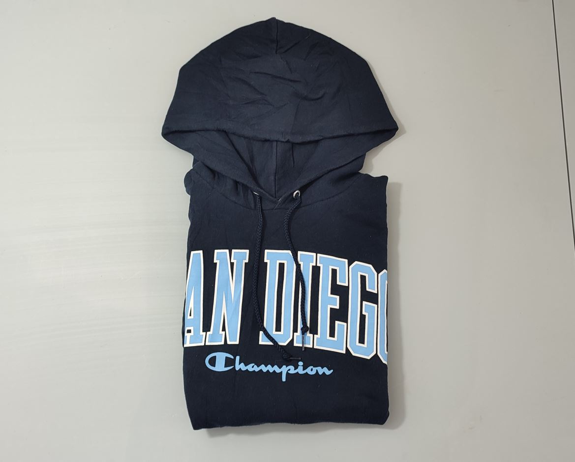 Vêtement Homme Sweatshirts Sweats pull à capuche bleu marine san diego Champion Authentic taille S #Retrostreet