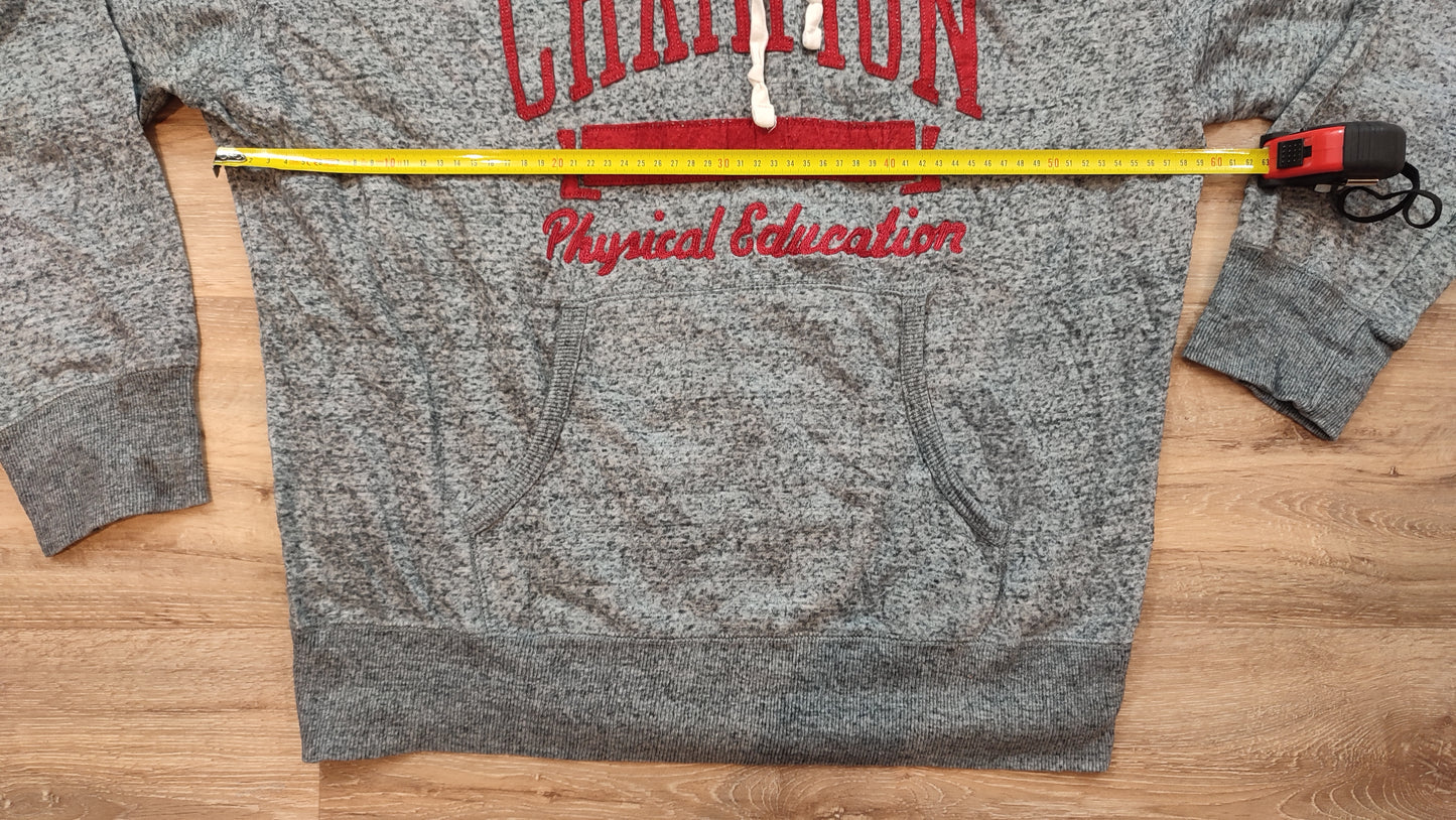 Vêtement Homme Sweatshirts Sweats pull à capuche gris Champion Authentic taille L #Retrostreet