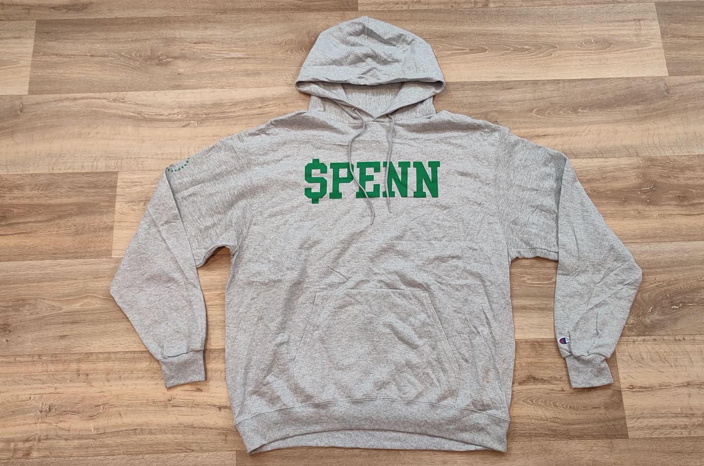 Vêtement Homme Sweatshirts Sweats pull à capuche gris Champion taille XL #Retrostreet