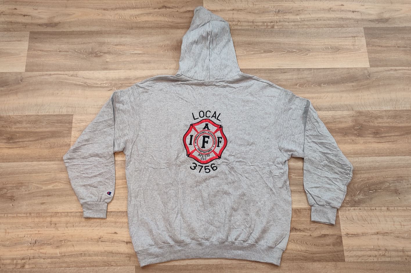 Vêtement Homme Sweatshirts Sweats pull à capuche gris Champion taille XXL 2XL #Retrostreet