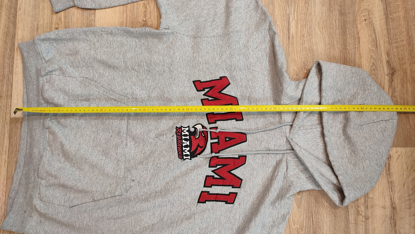 Vêtement Homme Sweatshirts Sweats pull à capuche gris miami Champion Authentic taille L #Retrostreet