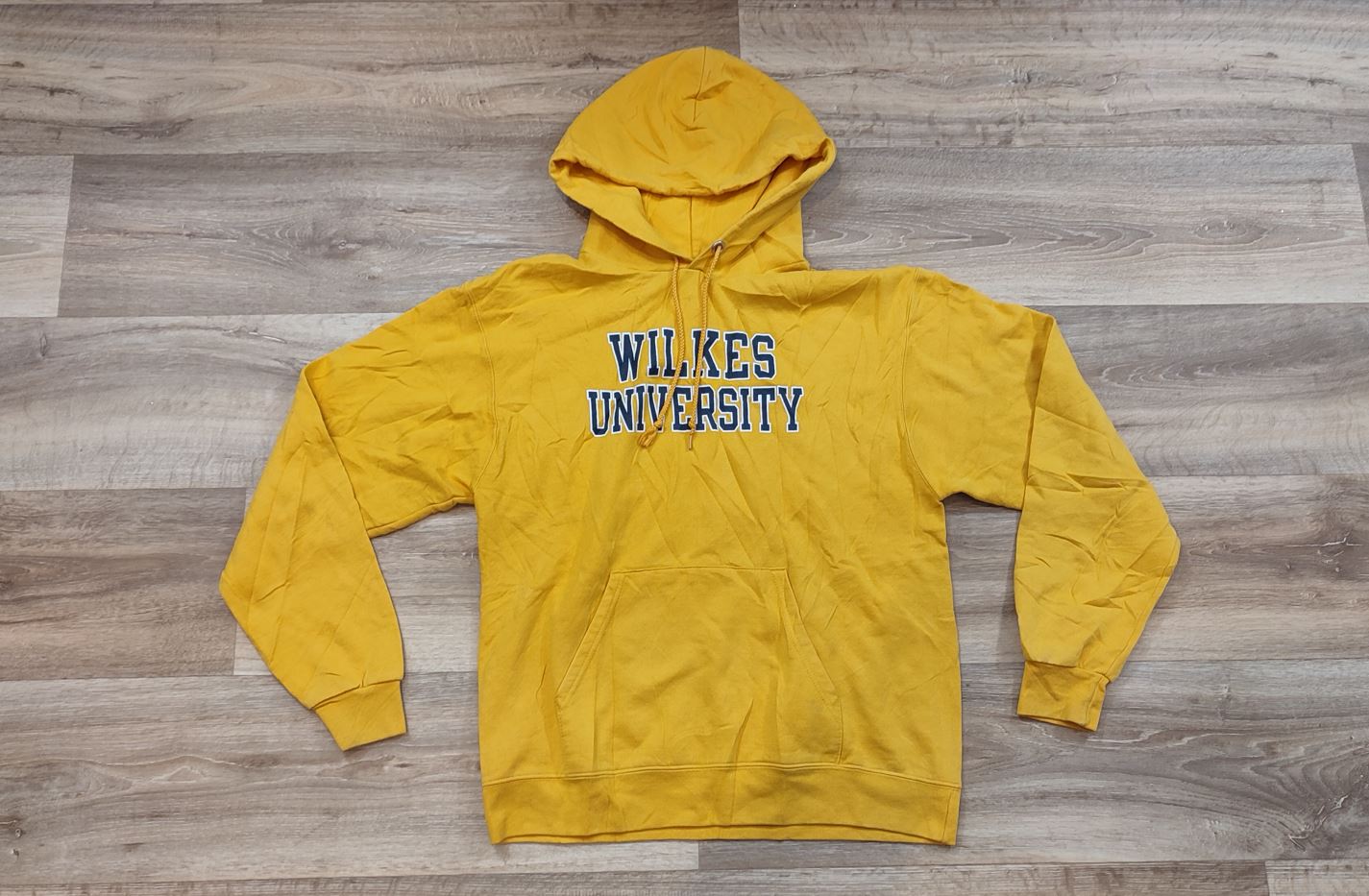 Vêtement Homme Sweatshirts Sweats pull à capuche jaune Champion Authentic taille M #Retrostreet