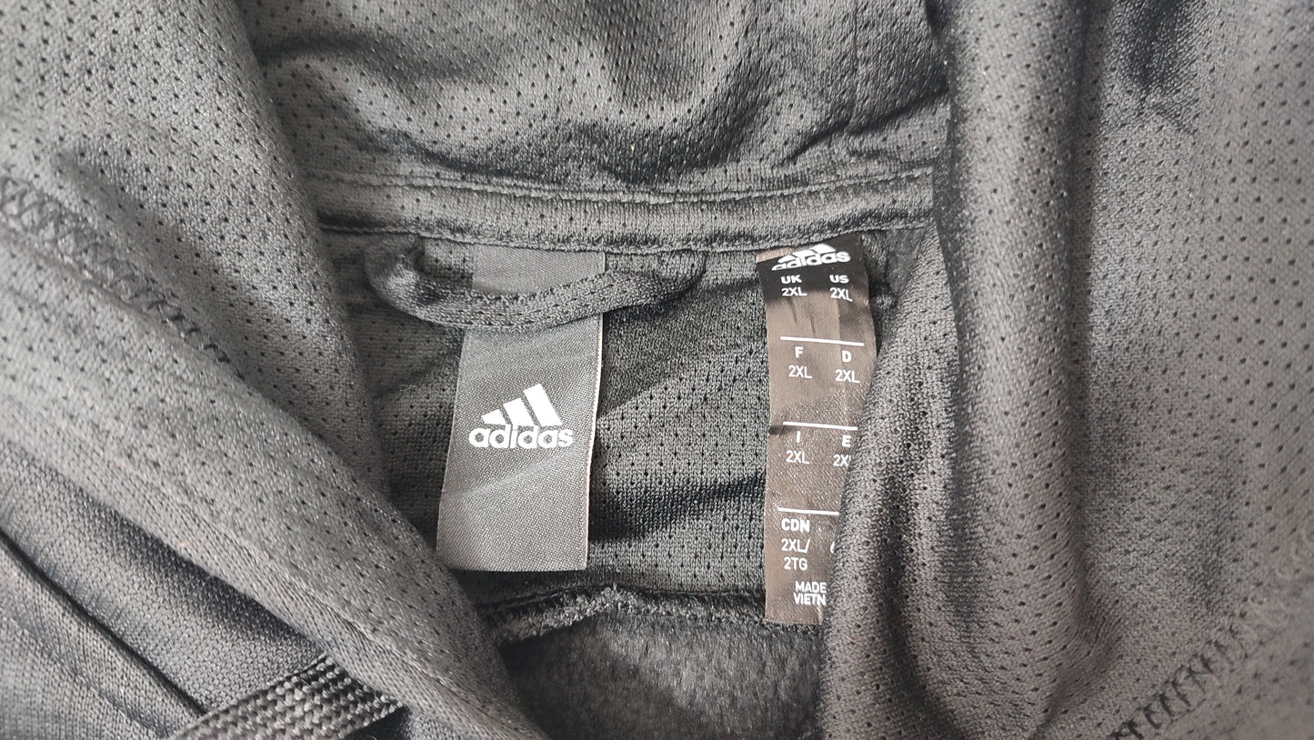 Vêtement Homme Sweatshirts Sweats pull à capuche noir Adidas taille XXL #Retrostreet