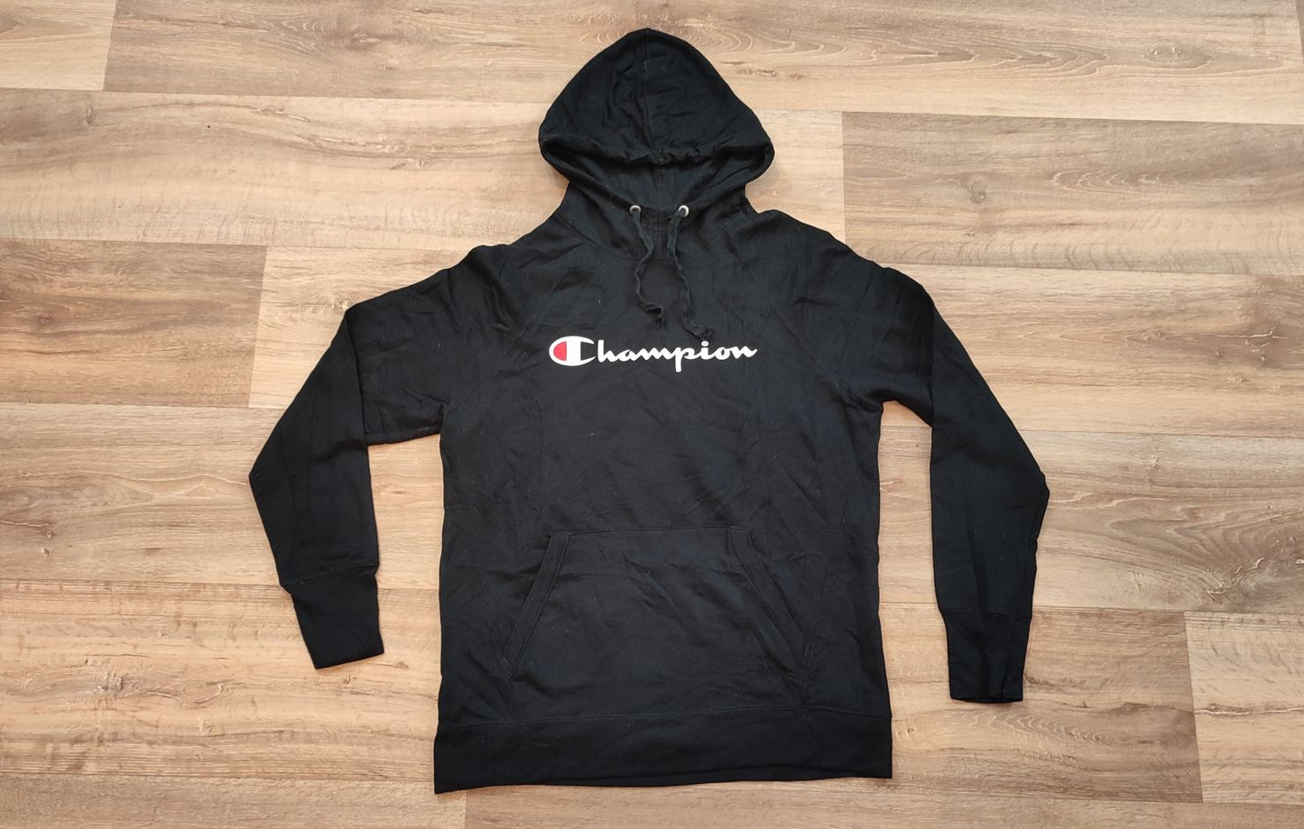 Vêtement Homme Sweatshirts Sweats pull à capuche noir Champion Authentic taille M #Retrostreet