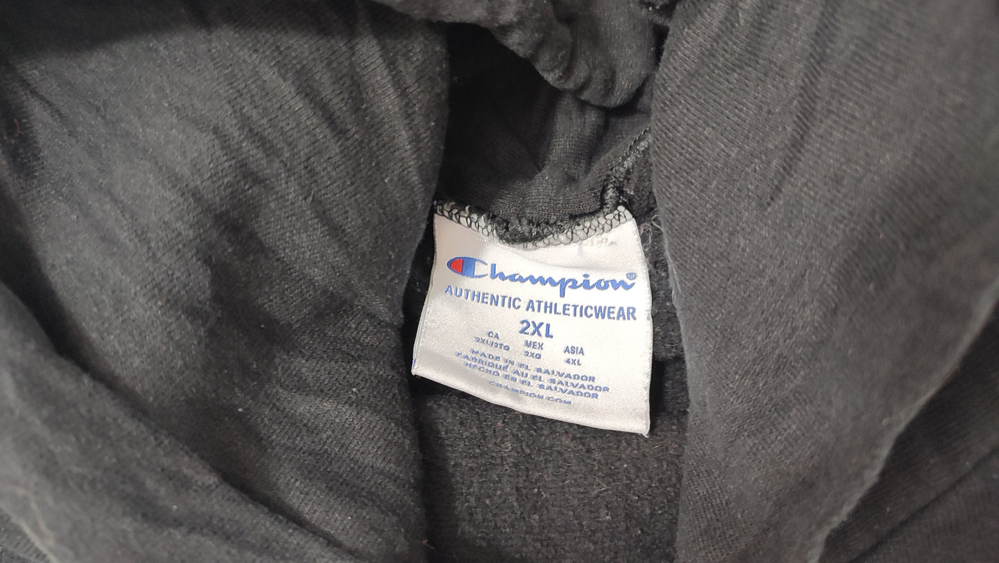 Vêtement Homme Sweatshirts Sweats pull à capuche noir Champion athleticwear taille XXL #Retrostreet