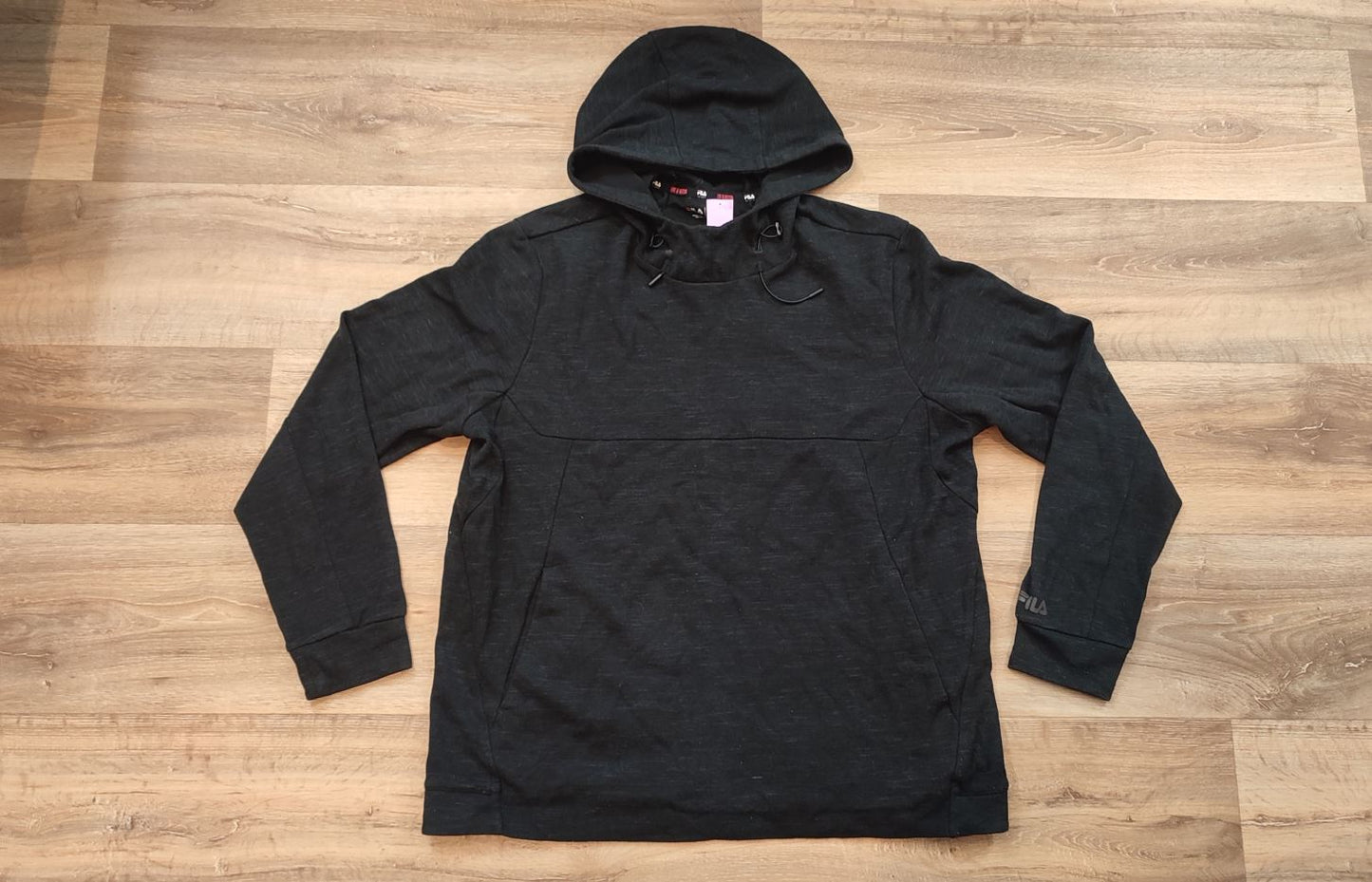 Vêtement Homme Sweatshirts Sweats pull à capuche noir Fila Sport taille XL #Retrostreet