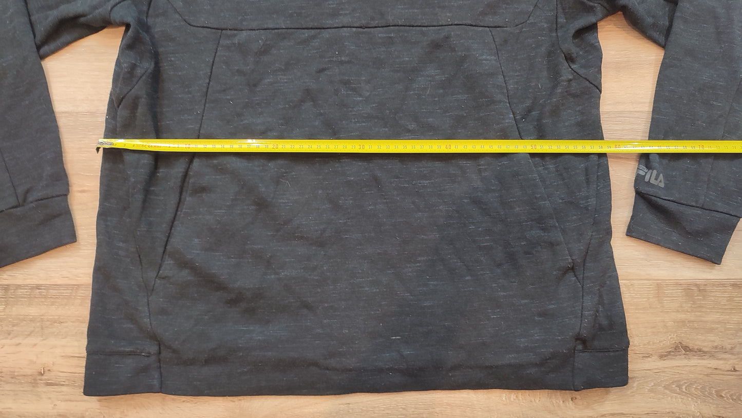 Vêtement Homme Sweatshirts Sweats pull à capuche noir Fila Sport taille XL #Retrostreet