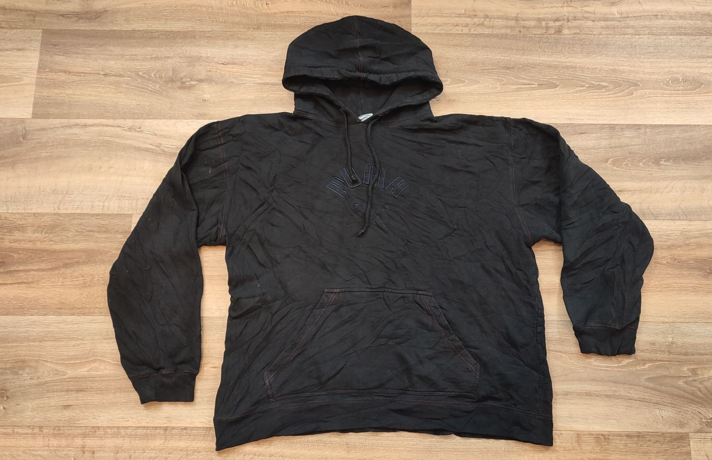 Vêtement Homme Sweatshirts Sweats pull à capuche noir Puma taille L #Retrostreet