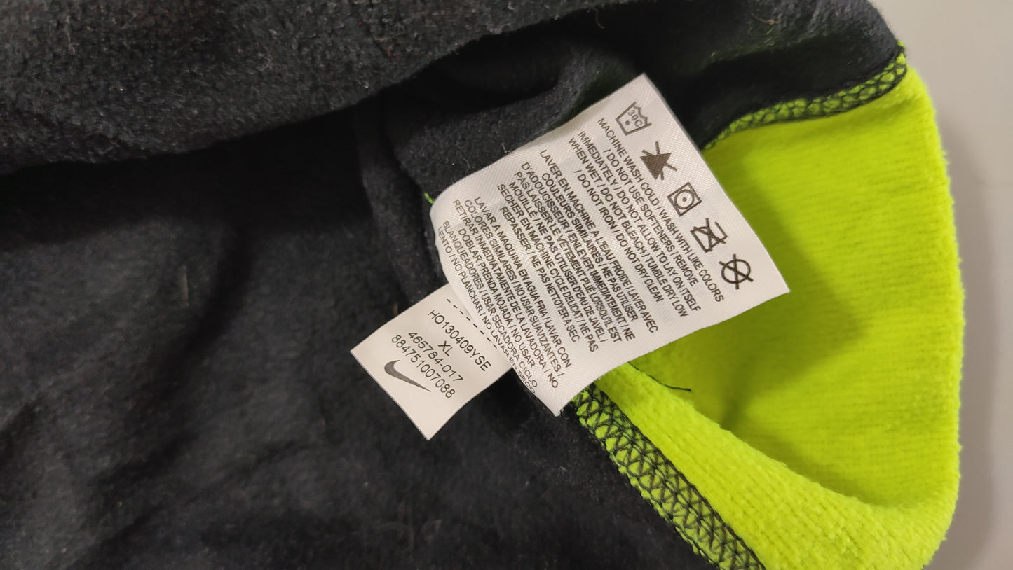 Vêtement Homme Sweatshirts Sweats pull à capuche noir et jaune Nike Therma-fit taille XL #Retrostreet
