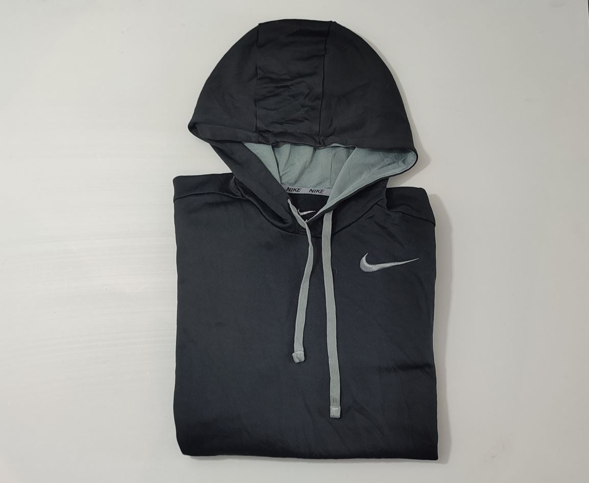 Vêtement Homme Sweatshirts Sweats pull à capuche noir gris Nike Therma-fit taille M #Retrostreet