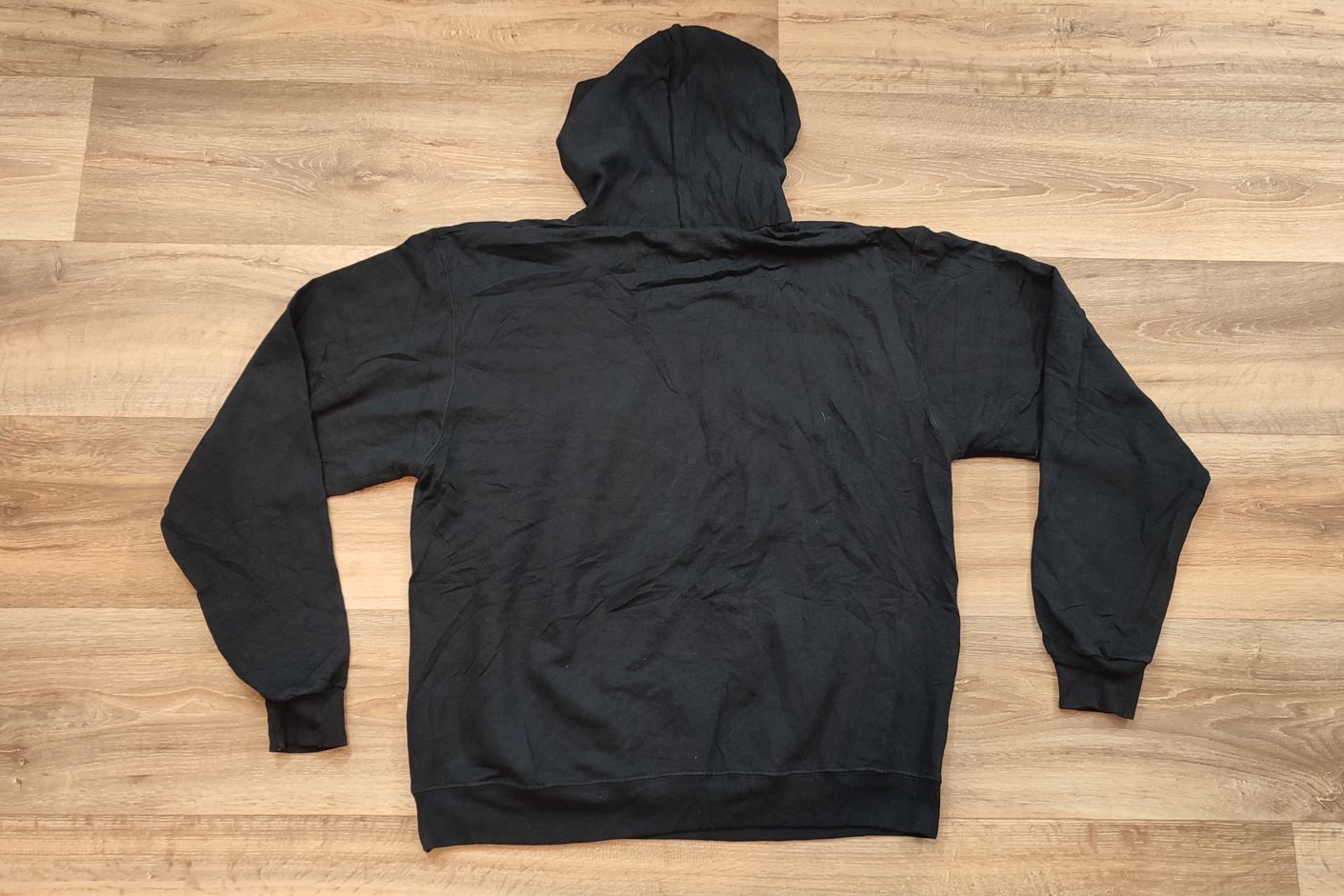 Vêtement Homme Sweatshirts Sweats pull à capuche noir marqué Champion Authentic taille L #Retrostreet