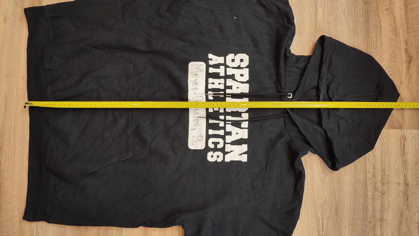 Vêtement Homme Sweatshirts Sweats pull à capuche noir marqué Champion Authentic taille L #Retrostreet