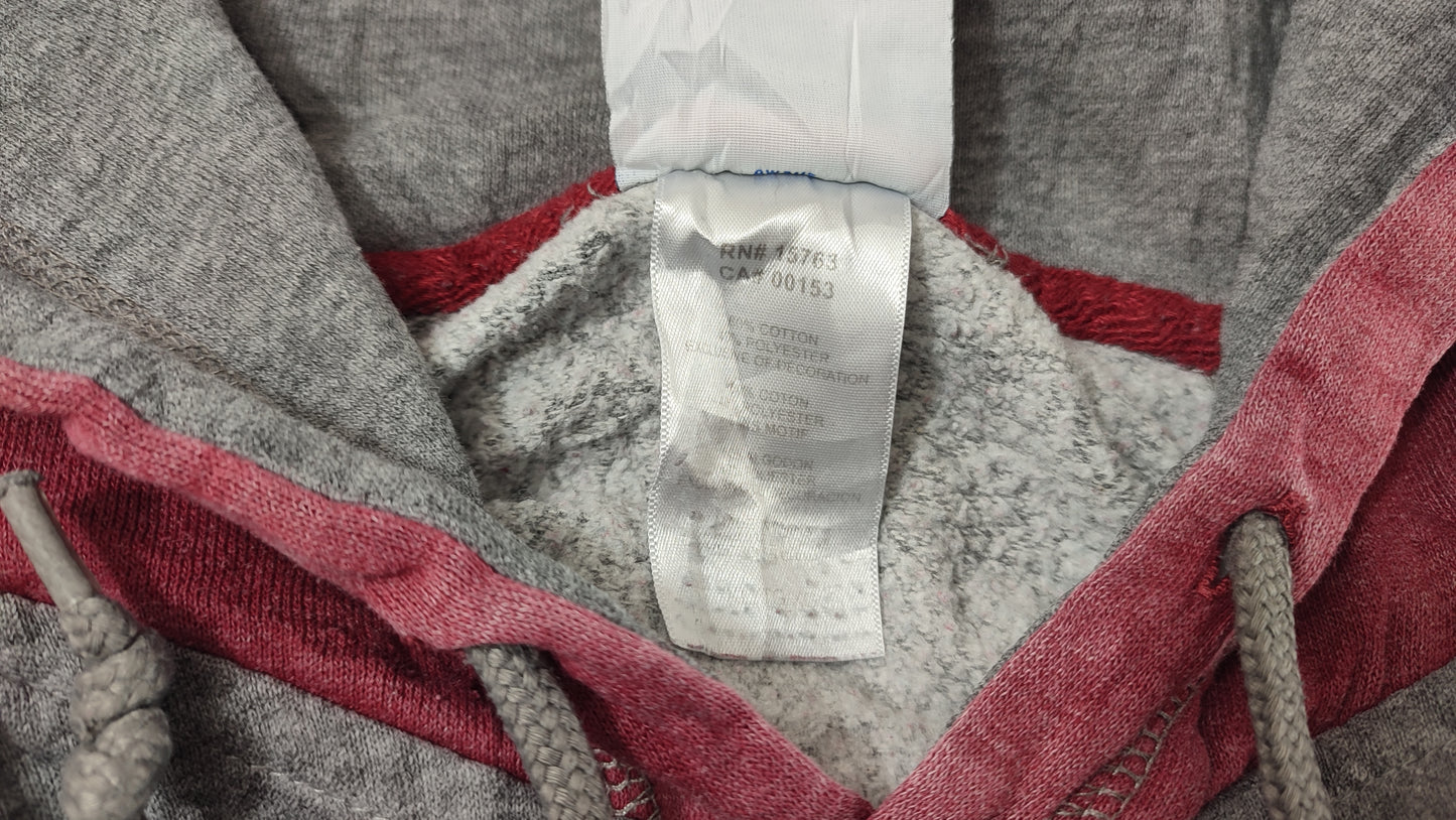 Vêtement Homme Sweatshirts Sweats pull à capuche rouge et gris Champion taille XL #Retrostreet