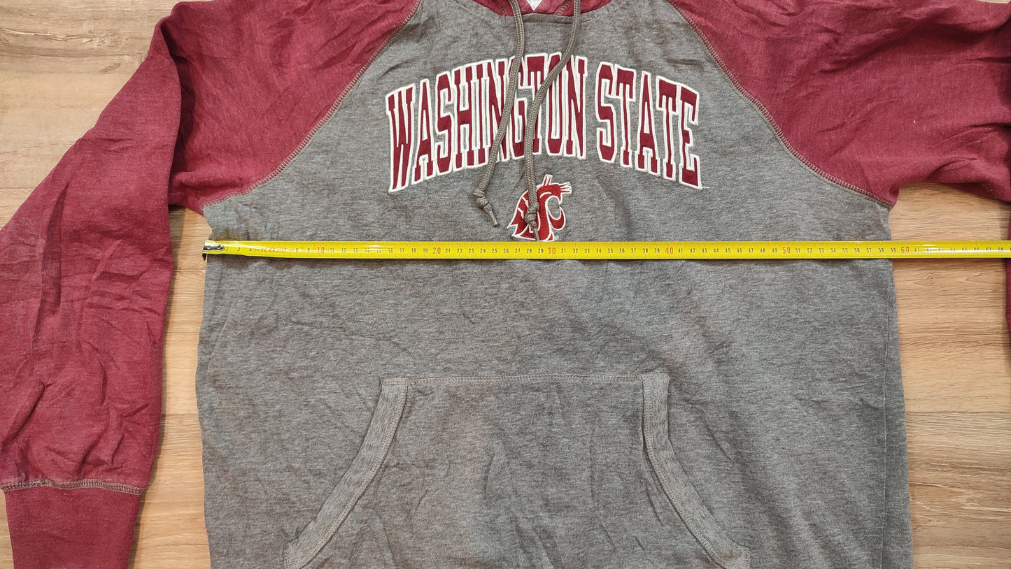 Vêtement Homme Sweatshirts Sweats pull à capuche rouge et gris Champion taille XL #Retrostreet