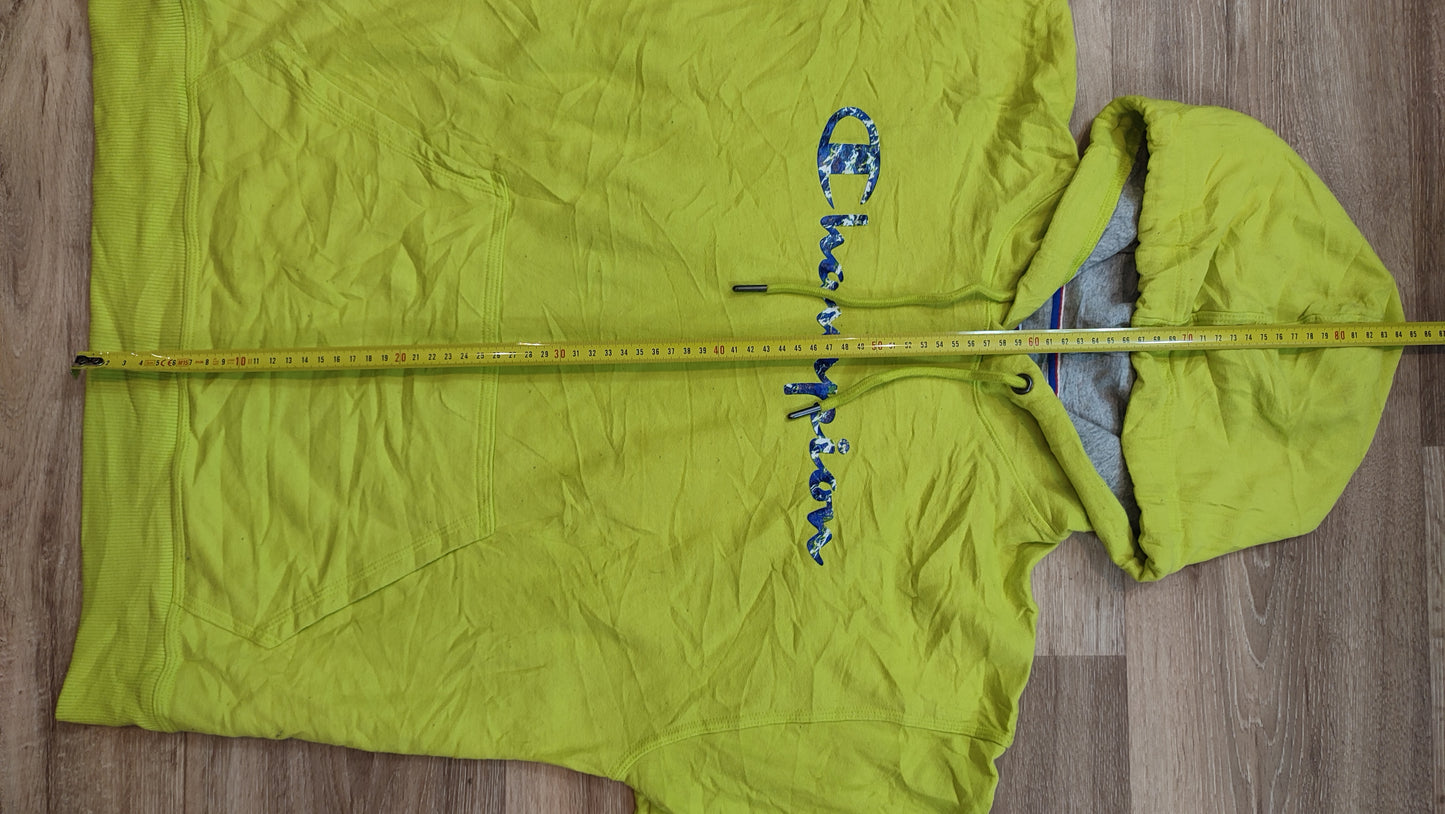 Vêtement Homme Sweatshirts Sweats pull à capuche vert Champion taille M #Retrostreet