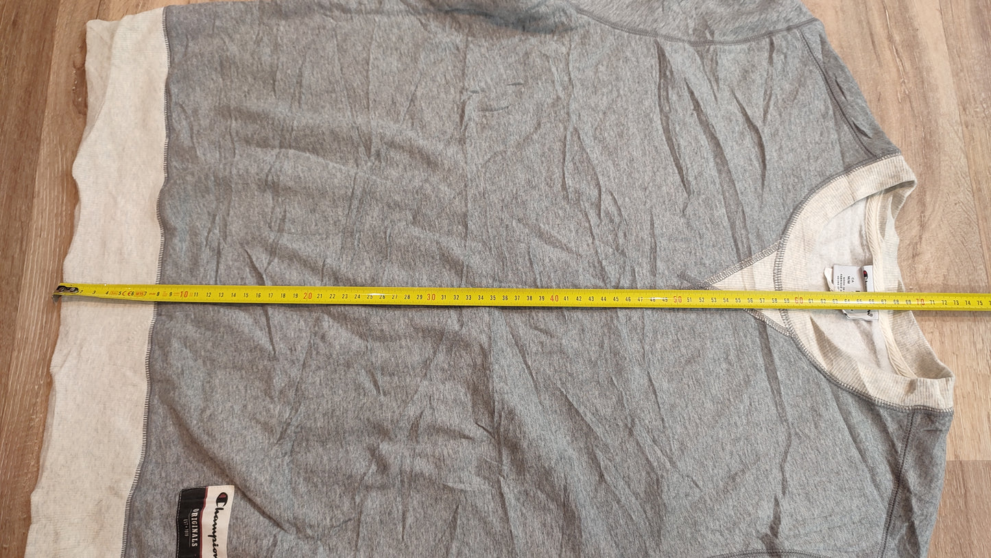 Vêtement Homme Sweatshirts Sweats pull blanc gris Champion taille M #Retrostreet