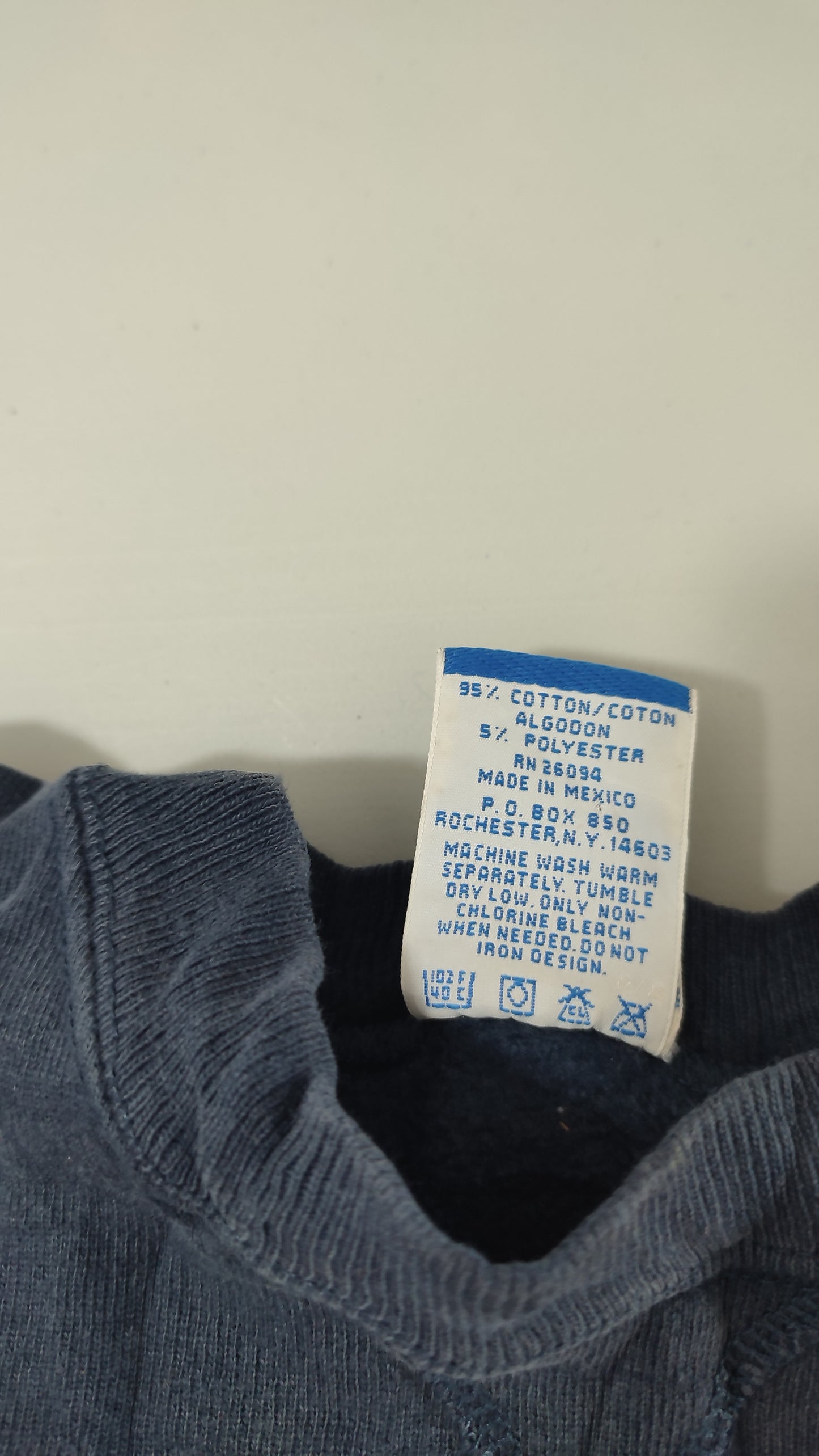 Vêtement Homme Sweatshirts Sweats pull bleu marine Champion taille XL S #Retrostreet