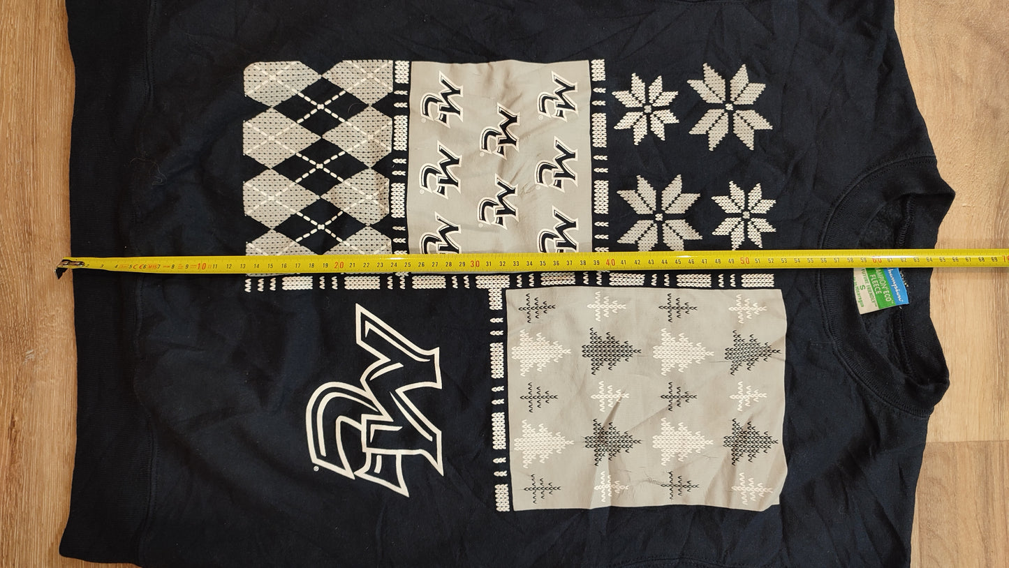 Vêtement Homme Sweatshirts Sweats pull bleu marine noir avec motif Champion taille S #Retrostreet