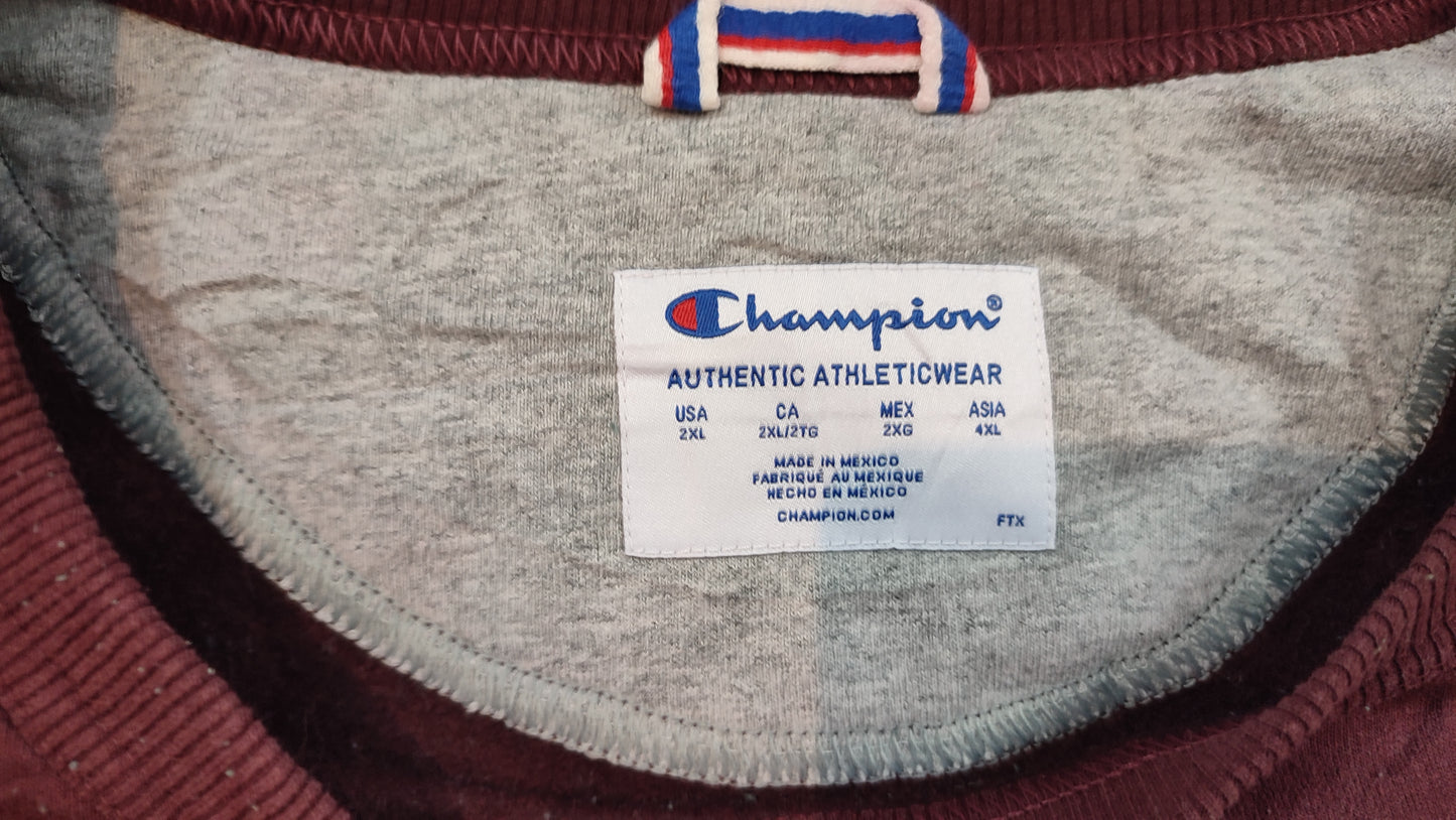 Vêtement Homme Sweatshirts Sweats pull bordeaux Champion taille XXL 2XL #Retrostreet