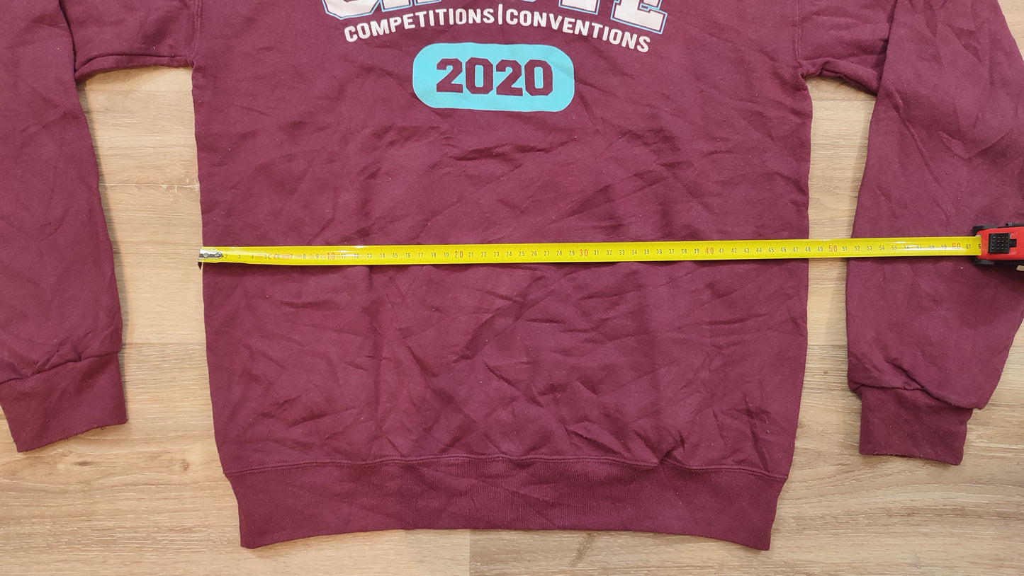 Vêtement Homme Sweatshirts Sweats pull bordeaux Jerzees Nublend taille S #Retrostreet