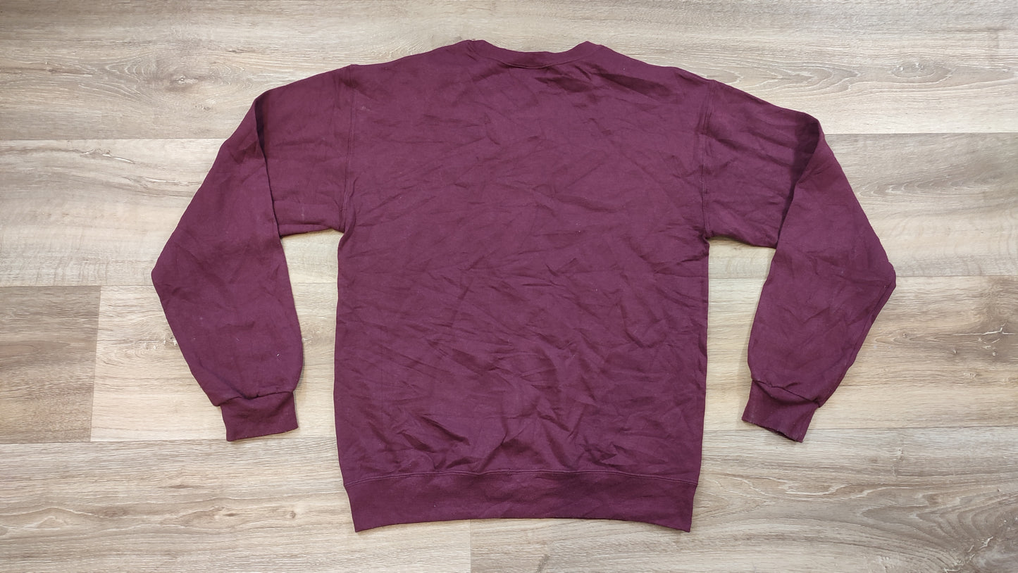 Vêtement Homme Sweatshirts Sweats pull bordeaux Jerzees Nublend taille S #Retrostreet