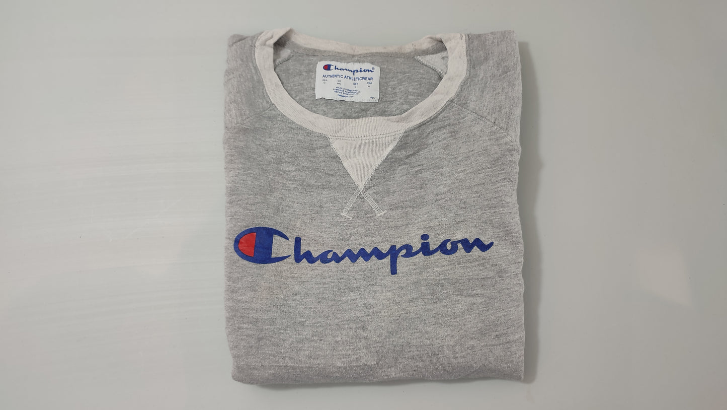 Vêtement Homme Sweatshirts Sweats pull gris clair Champion taille M #Retrostreet