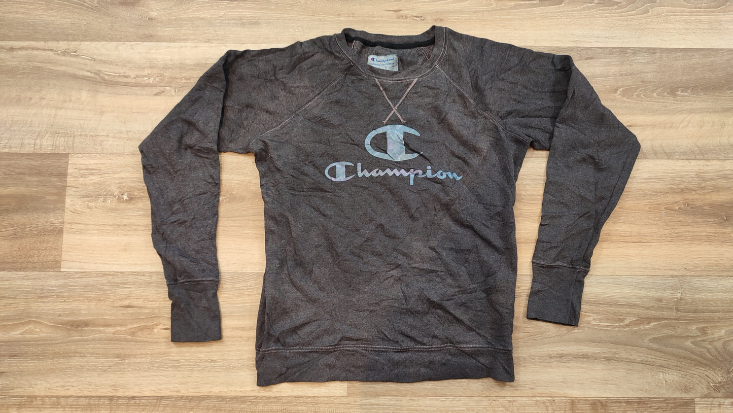 Vêtement Homme Sweatshirts Sweats pull gris foncé Champion Authentic taille S #Retrostreet